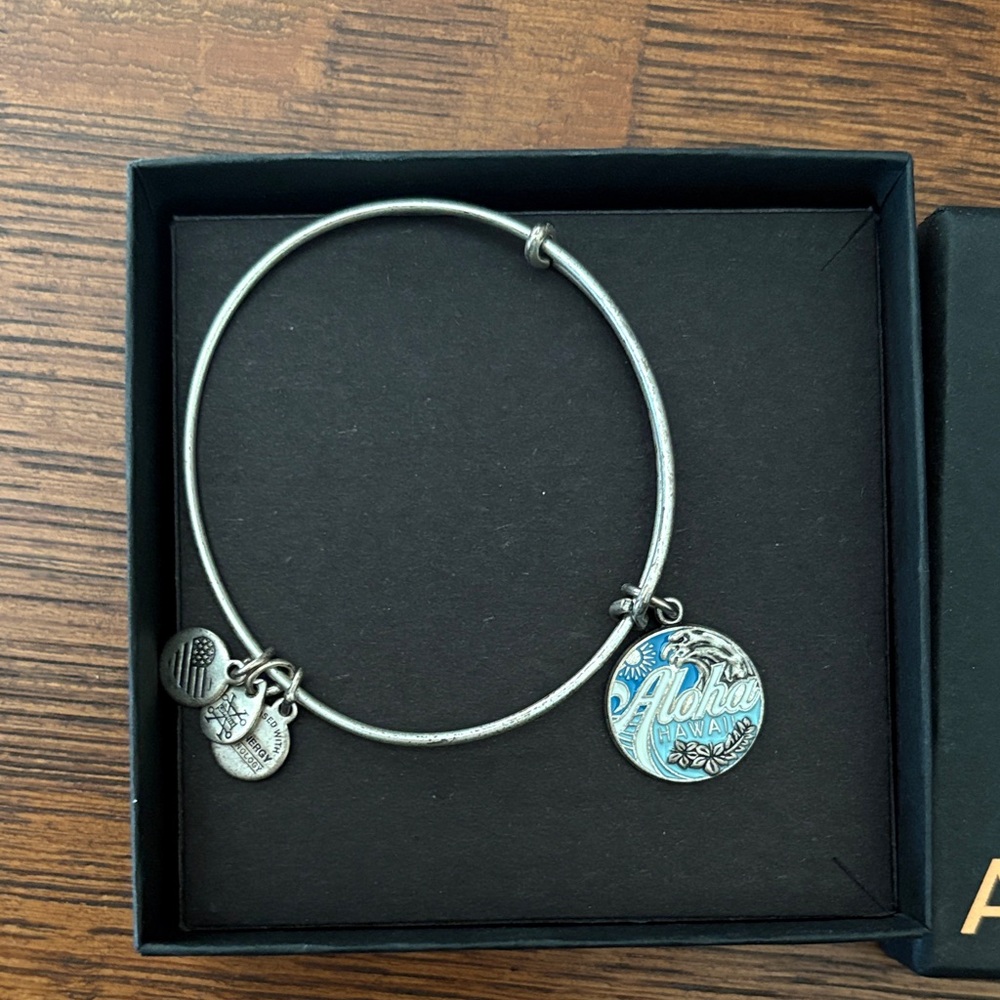 Alex and Ani Aloha  Bangle Bracelet